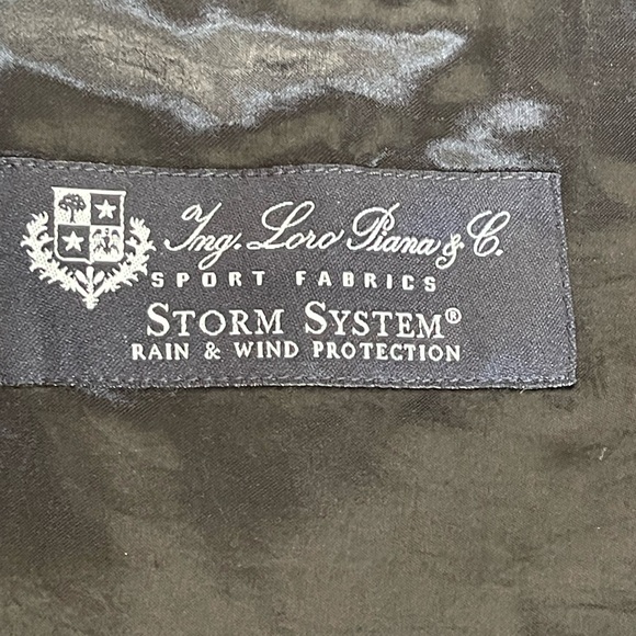 Giorgio Armani Loro Piana 100% Cashmere Storm System Long Coat Size 52 - Picture 10 of 16